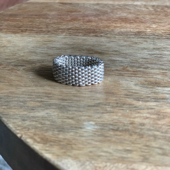 Tiffany & Co. Jewelry - Tiffany’s 925 Sterling Silver Mesh Ring Tiffany & Co. Jewelry - Tiffany’s 925 Sterling Silver Mesh Ring